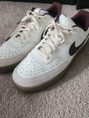 Nike Men's Low-Top Sneakers - Cream & Brown Sz10